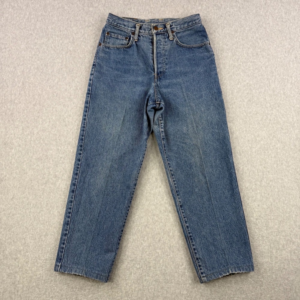 Vintage Edwin Jeans Mens Fits 29x26 Blue Straight Tapered Denim Made in Japan